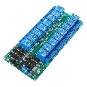 16 Channel DC 5V Relay Module with Optocoupler Low Level Trigger Expansion Board for Smart Control Switch