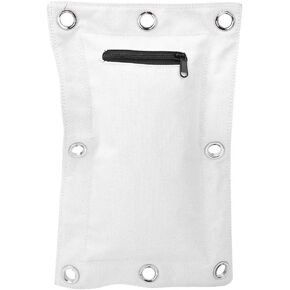 Wing Chun Wall Target, Canvas Punch Empty Sand Bag Target with Zipper Wing Chun Striking Target Wall Mounted Striking Sand Bag for Boxing Muay Thai Sanda
