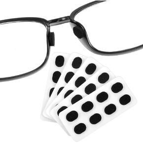 60 Pairs of Eye Glasses Nose Pads Non Slip, 1.5mm Soft Comfort Foam Nose Cushion, Keep Glasses from Sliding, Self Adhesive Anti Slip Glasses Nose Pads Cushion for Glasses Eyeglasses Sunglasses(Skin)