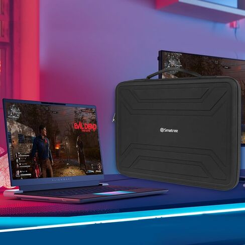 حافظة كمبيوتر محمول Smatree مقاس 15.6 بوصة ذات هيكل صلب لجهاز Lenovo IdeaPad Gaming 3/3i Gen 6 مقاس 15.6 بوصة، وحقيبة Lenovo GeekPro G5000 مقاس 15.6 بوصة (لا تناسب أجهزة الكمبيوتر المحمول الأخرى مقاس 15.6 بوصة!) in Kuwait