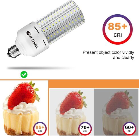 لمبة إضاءة LED 500 وات تعادل 7500 لومن لمبة إضاءة الذرة، 2 حزمة 5000K ضوء النهار الأبيض E26 LED لمبات لإضاءة منطقة كبيرة تطبيق واسع للمستودع in Saudi Arabia
