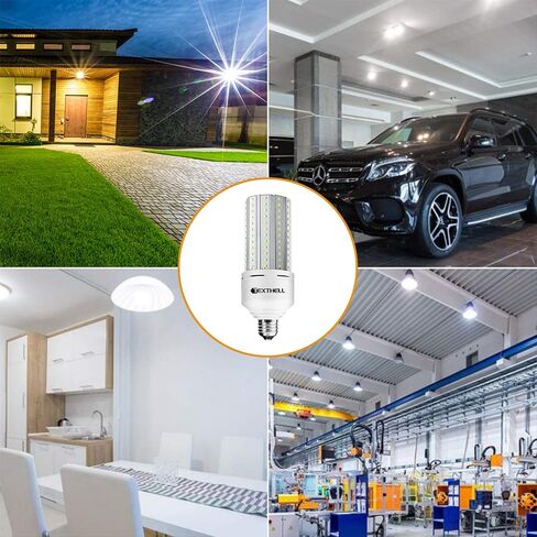 لمبة إضاءة LED 500 وات تعادل 7500 لومن لمبة إضاءة الذرة، 2 حزمة 5000K ضوء النهار الأبيض E26 LED لمبات لإضاءة منطقة كبيرة تطبيق واسع للمستودع in Saudi Arabia