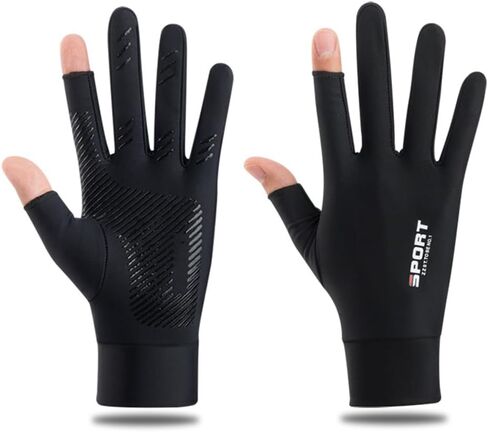 Shkalacar Sun Protection Uv Gloves for Men Women, Touchscreen Sun Gloves Lightweight Cycling Gloves Summer Sunblock Gloves for Outdoor Driving Cycling Riding Climbing Golfing Workout in Kuwait