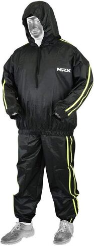 MRX Heavy Duty Sweat Suit for Men & Women Workout Training & Exercise Waterproof Sauna Suit Weight Loss Track Suits Sets in Kuwait