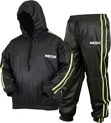 MRX Heavy Duty Sweat Suit for Men & Women Workout Training & Exercise Waterproof Sauna Suit Weight Loss Track Suits Sets in Kuwait