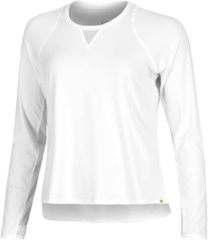 Lucky In Love Women's High Low Breezy Long Sleeve Shirt. in Kuwait
