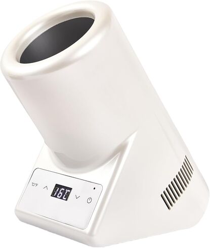 مبرد نبيذ كهربائي محمول 110 فولت/12 فولت من خط الاستواء لزجاجات النبيذ الأحمر والأبيض والشمبانيا والمياه، مبرد زجاجة واحدة 750 مل، جسم مقاوم للصدأ، قابل لإعادة الشحن، بارد 24 ساعة، مثالي للحفلات والهدايا (أبيض) in Kuwait