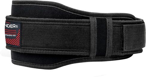 SideWinder Weight Lifting Belt for Serious Crossfit, Powerlifting Gym Training Fitness Workout Deadlifts Double Padded Back Support in Saudi Arabia