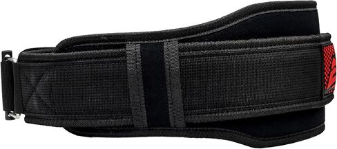 SideWinder Weight Lifting Belt for Serious Crossfit, Powerlifting Gym Training Fitness Workout Deadlifts Double Padded Back Support in Saudi Arabia