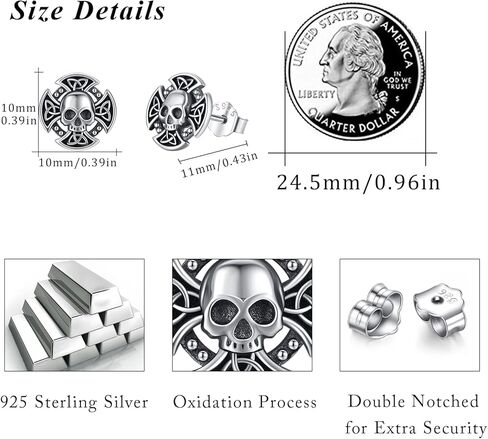 أقراط متقاطعة بعقدة سلتيك من فايكنغ للنساء والرجال من الفضة الإسترلينية أقراط فايكنغ أقراط متقاطعة هدايا مجوهرات أيرلندية in Kuwait