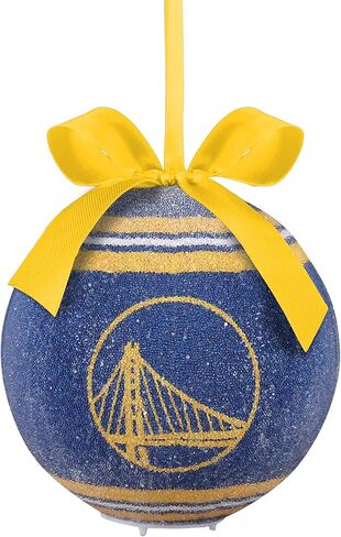 FOCO NBA Unisex-Adult NBA Team Logo LED Shatterproof Holiday Tree Ball Ornament in Saudi Arabia