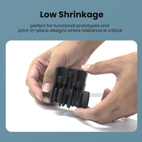 PLA-CF Filament 1.75mm Black 1KG Carbon Fiber Infused Enhanced Toughness Neatly Wound +/-0.02mm 3D Printer Filament Vacuum Packaging in Saudi Arabia