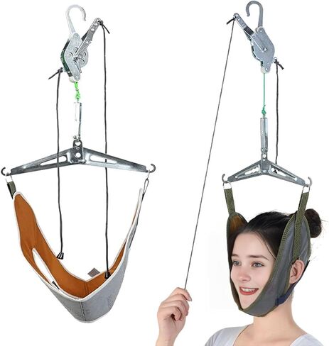 Premium Adjustable Cervical Neck Traction Device for Pain Relief – Comfortable Neck Stretcher for Home and Outdoor Use, Spine Decompression Made Easy in Saudi Arabia
