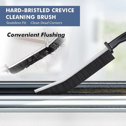 Crevice Cleaning Brush, 2024 New Multifunctional Gap Cleaning Brush Tool, Thin Scrub Brush, Grout Cleaner Brush Hard Bristle Crevice Cleaning Brush (4pcs) in Saudi Arabia