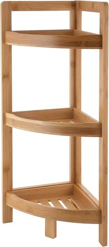 3-tier Corner Bathroom Shelf (9.05 X 9.05 X 24.4") in Saudi Arabia