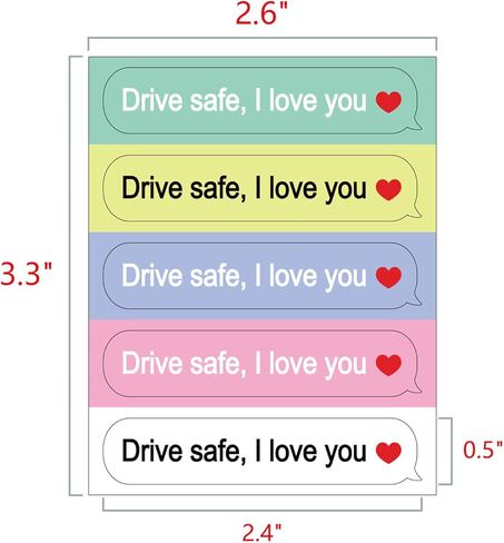 8 Styles Hello Beautiful Mirror Decal Rear View Mirror Sticker Passenger Princess Car Decor Vanity Accessories for Women Self Affirmations Mirror Window Decal Gift in Kuwait