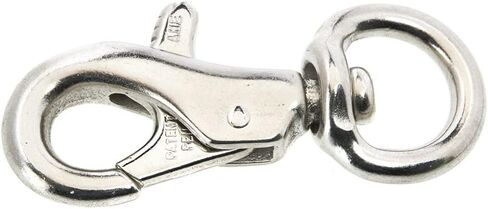 Weaver Leather 1in Bull Snap with Trigger Silver in Saudi Arabia