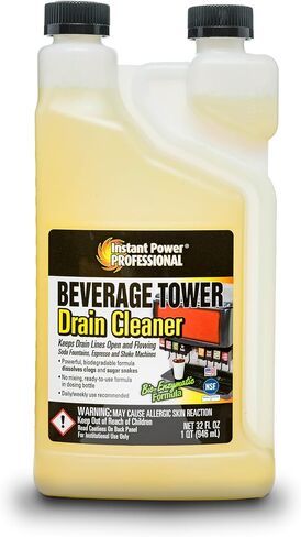 Instant Power Professional Beverage Tower Drain Cleaner, Keg Line Cleaner Solution in Saudi Arabia