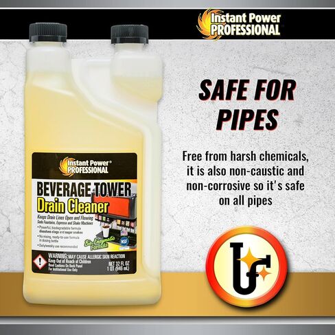 Instant Power Professional Beverage Tower Drain Cleaner, Keg Line Cleaner Solution in Saudi Arabia