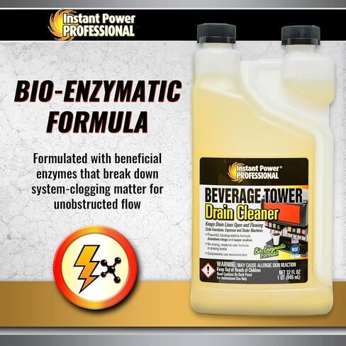 Instant Power Professional Beverage Tower Drain Cleaner, Keg Line Cleaner Solution in Saudi Arabia