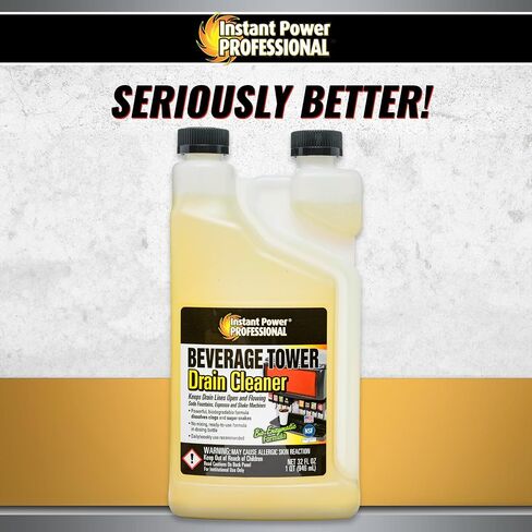 Instant Power Professional Beverage Tower Drain Cleaner, Keg Line Cleaner Solution in Saudi Arabia