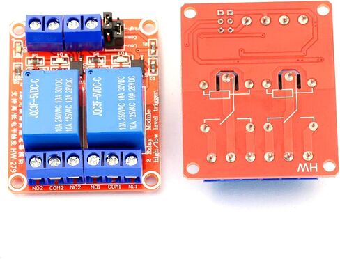 6 حزمة 5 فولت لوحة التتابع 2 قناة وحدة التتابع 5 فولت وحدة التتابع مع Optocoupler دعم عالية/منخفضة المستوى الزناد لمرحل اردوينو in Kuwait