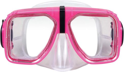 ScubaMax Navigator Dual Lens Universal Fit Adult Dive Mask with an Easy Swivel Buckle System in Saudi Arabia