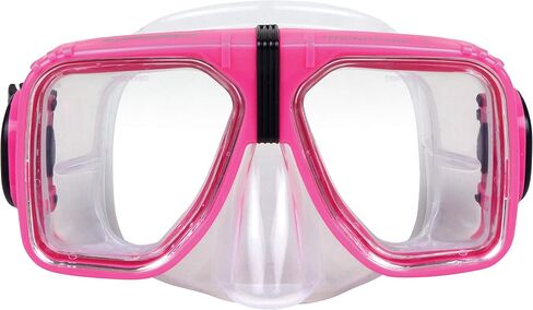 ScubaMax Navigator Dual Lens Universal Fit Adult Dive Mask with an Easy Swivel Buckle System in Saudi Arabia