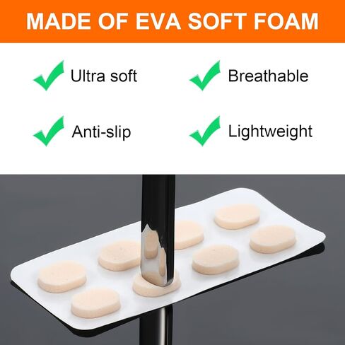 60 Pairs of Eye Glasses Nose Pads Non Slip, 1.5mm Soft Comfort Foam Nose Cushion, Keep Glasses from Sliding, Self Adhesive Anti Slip Glasses Nose Pads Cushion for Glasses Eyeglasses Sunglasses(Skin) in Saudi Arabia