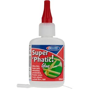 Super PHATIC ALIPHATIC Glue Fast Drying, Bonds Wood, Foam Paper ETC Clear