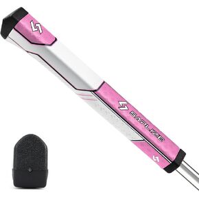 SAPLIZE Midsize Golf Putter Grip, Lightweight Golf Grips, Innovative Pistol Shape with Anti-Slip Pattern, Pink