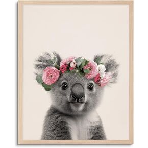 Nursery Baby Room Wall Art Decor Funny Hedgehog Canvas Prints Cute Baby Animal Portrait Picture Painting Framed Animals Poster Artwork For Nursery Room Bathroom Kids Room Decoration 12x16 Inch