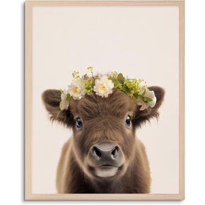 Nursery Baby Room Wall Art Decor Funny Hedgehog Canvas Prints Cute Baby Animal Portrait Picture Painting Framed Animals Poster Artwork For Nursery Room Bathroom Kids Room Decoration 12x16 Inch