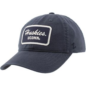 ZHATS Men's Standard NCAA Officially Licensed Hat Scholarship Patch Team Color Brick, One Size