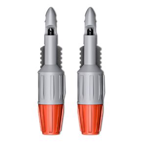 Goupchn 2PCS Heavy Duty Wire Piercing Probes Insulation Piercing Clip Set with 4mm female socket for Multimeter Voltmeter Electrical Testing
