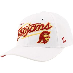 ZHATS Standard NCAA Officially Licensed Hat Competitor Retro Upshot, White, One Size