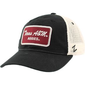 ZHATS Standard NCAA Officially Licensed Hat University Patch Brick Black, One Size