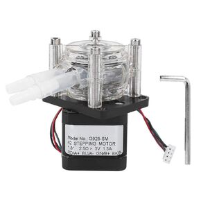 Peristaltic Pump with Step Motor, 42 Stepper Motor Peristaltic Pump Quick-Install Large- Anti- Step Motor Peristaltic Pump for Lab
