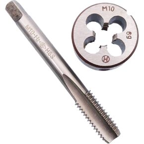 HSS M10 x 1.5mm Tap and M10 x 1.5mm Die Metric Thread Right Hand