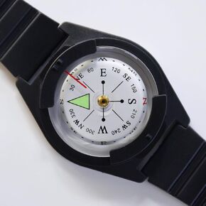 Wrist Compass - Waterproof Pocket Compass for Hiking, Camping, Outdoor