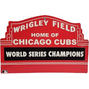 CUBS 2016 WORLD SERIES CHAMPIONS WRIGLEY MARQUEE PLASTIC SIGN