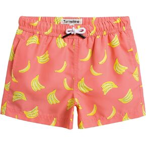 Boys Swim Trunks Toddler Swim Shorts with Mesh Lining Quick Dry Board Shorts Kids Bathing Suits Swimwear for 2-16T
