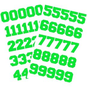Sports Helmet Numbers 1" by Chalkallaboutit® Baseball, Hockey, Football and Lacrosse