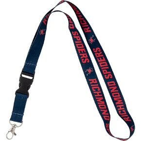 Desert Cactus University of Richmond Lanyard Spiders Car Keys ID Badge Holder Keychain Detachable Breakaway Snap Buckle (Blue)