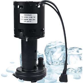 9161076-01 Water Pump Replacement 115V Ice Machine Pump Motor Compatible with Ice-O-Matic Replaces GPP-1MH-1P HRIM-21-115 803338 60/50Hz 0.38A 7W