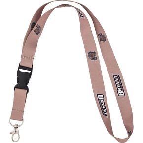 Desert Cactus Bryant University Lanyard Bulldogs Car Keys ID Badge Holder Keychain Detachable Breakaway Snap Buckle (Gold)