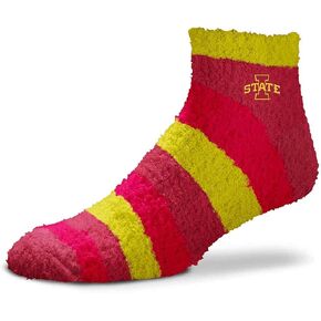 For Bare Feet NCAA Iowa State Cyclones Super Cozy Sleep Soft Sock Team Color OSFM