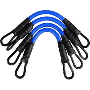 4 Pcs Punching Bag Elastic Cords, Boxing Bag Accessories for Strengthen The Rebound of The Punching Bag, Blue, 12.6 inches, 30 Lbs