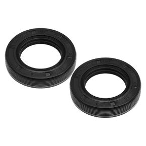 PATIKIL EU Radial Shaft Seal, 2 Pcs 22mm x 40mm x 7mm Nitrile Rubber TG4 Oil Seal for Bearing Shaft Oil Pumps Engines, Black