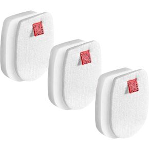 Nispira IZ300 IZ300UK Foam Felt Sponge Filters for Shark IZ300UKT IZ320 IZ320UK IZ320UKT Anti Hair Wrap Cordless Vacuum Cleaners Accessory Filters, 3 Sets